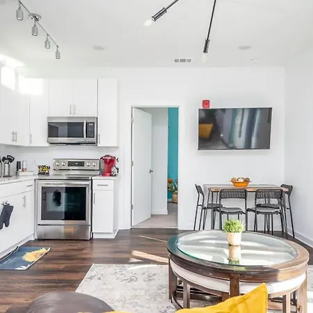 Brand-New Parkview With Balcony In Old Fourth Ward 542Blvd Villa